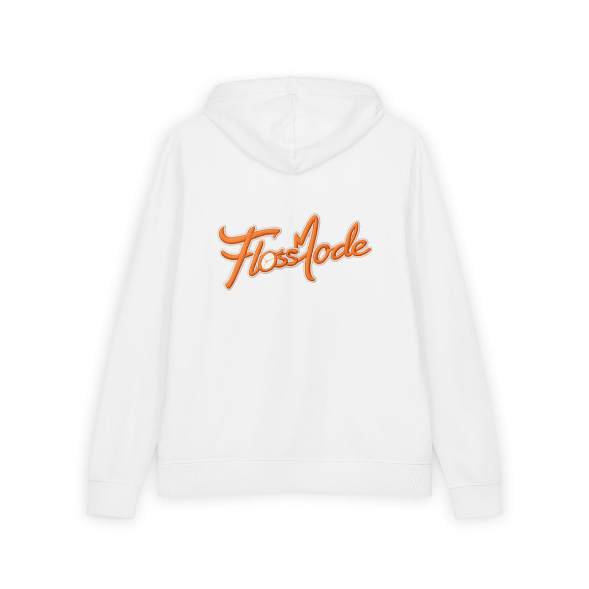 Ember Script Zip Hoodie — 'Firefly' Minimal Chest Logo
