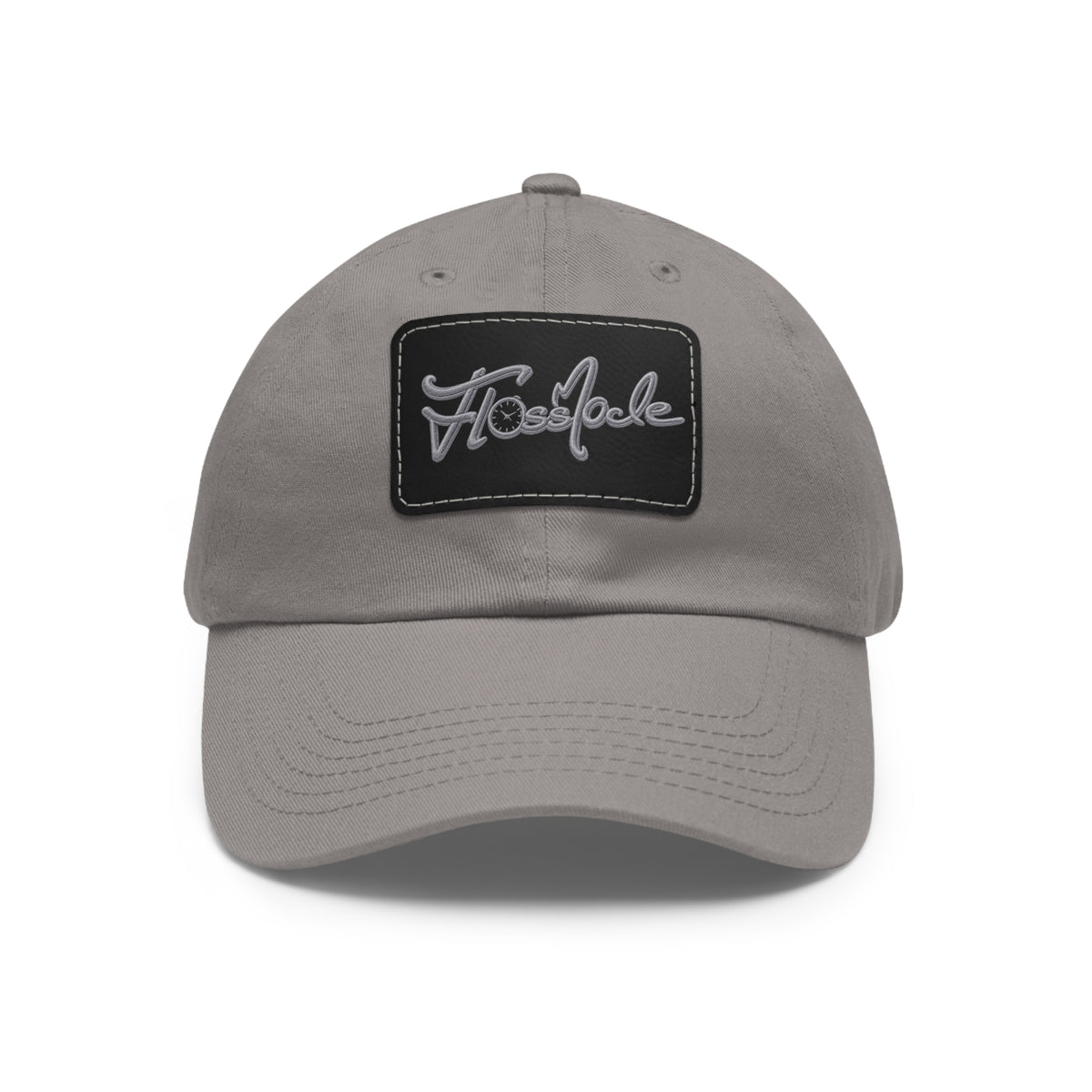 Floss Mode Logo Leather Patch Vibe Hat