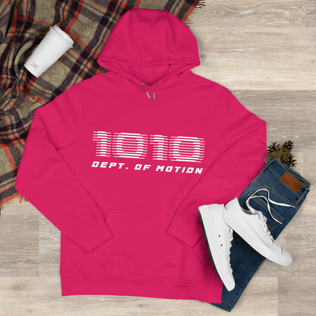 Dept. of Motion 1980 Retro Stripe Hoodie