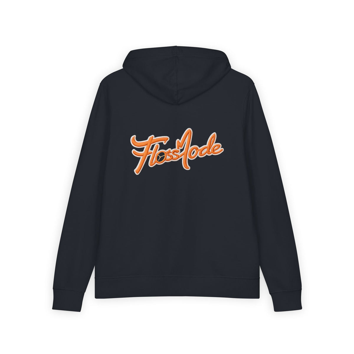 Ember Script Zip Hoodie — 'Firefly' Minimal Chest Logo