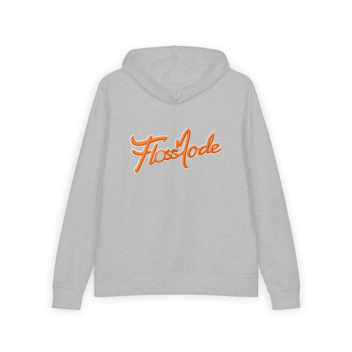 Ember Script Zip Hoodie — 'Firefly' Minimal Chest Logo