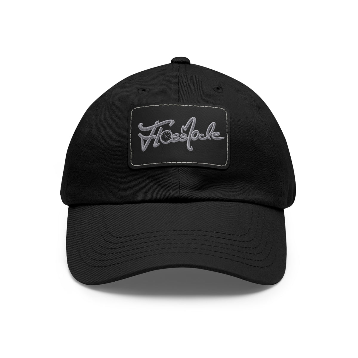 Floss Mode Logo Leather Patch Vibe Hat
