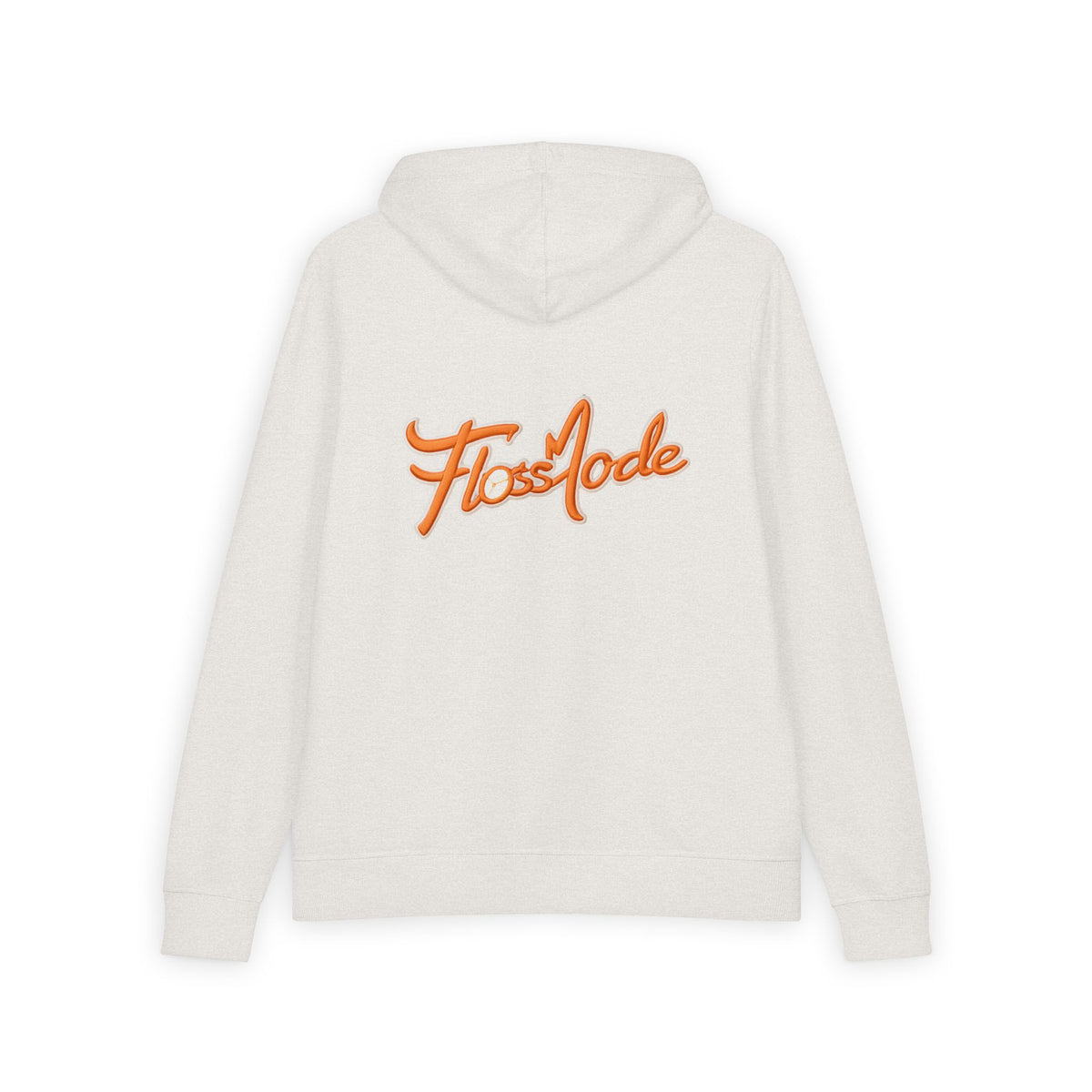 Ember Script Zip Hoodie — 'Firefly' Minimal Chest Logo