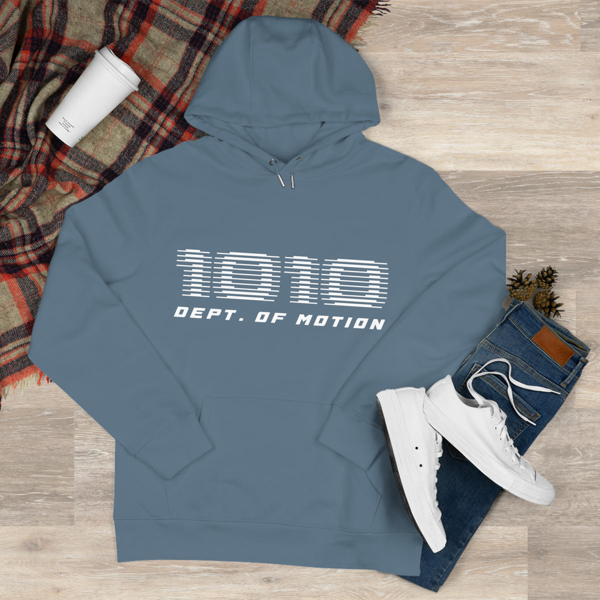 Dept. of Motion 1980 Retro Stripe Hoodie