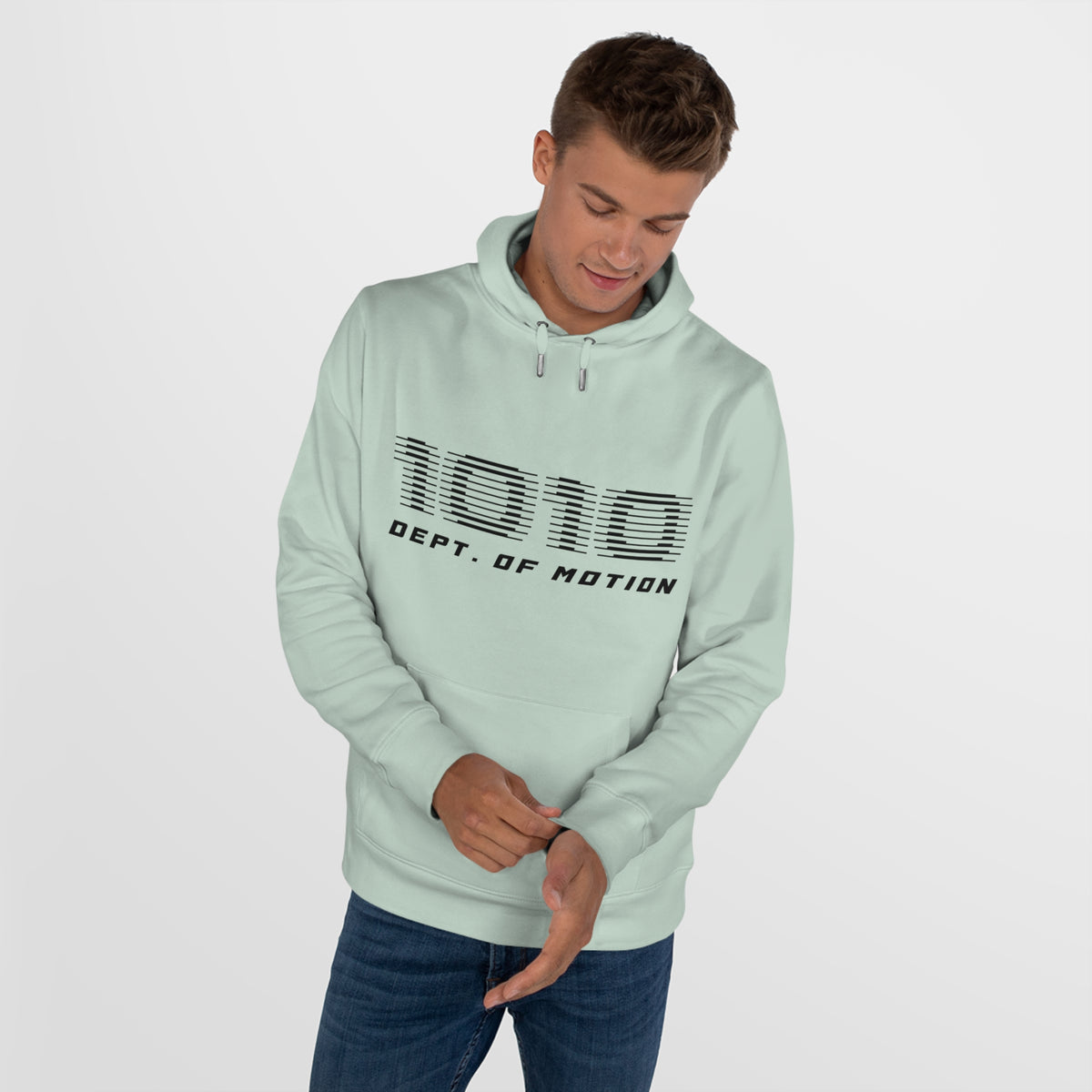 Dept. of Motion 1980 Retro Stripe Hoodie