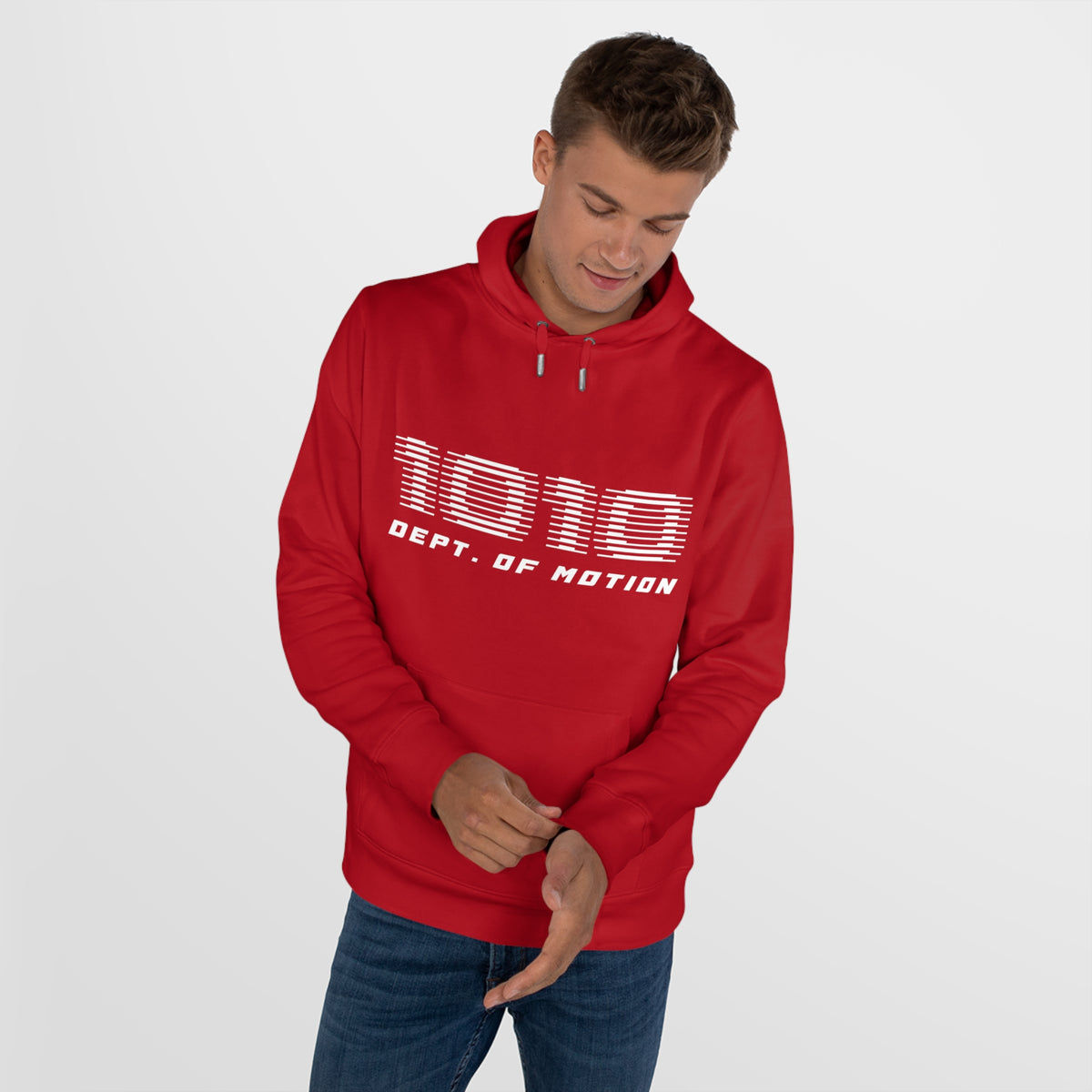 Dept. of Motion 1980 Retro Stripe Hoodie