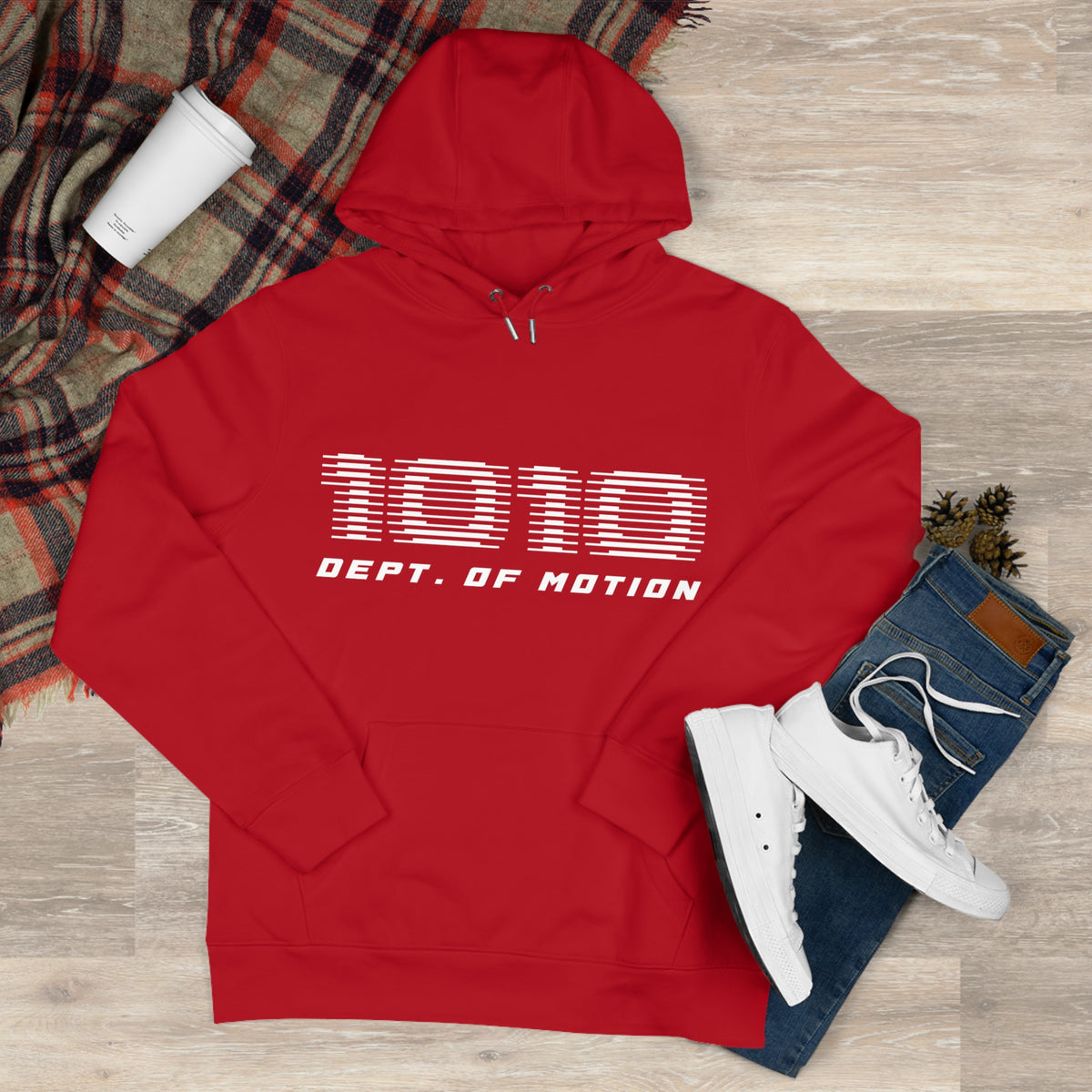 Dept. of Motion 1980 Retro Stripe Hoodie