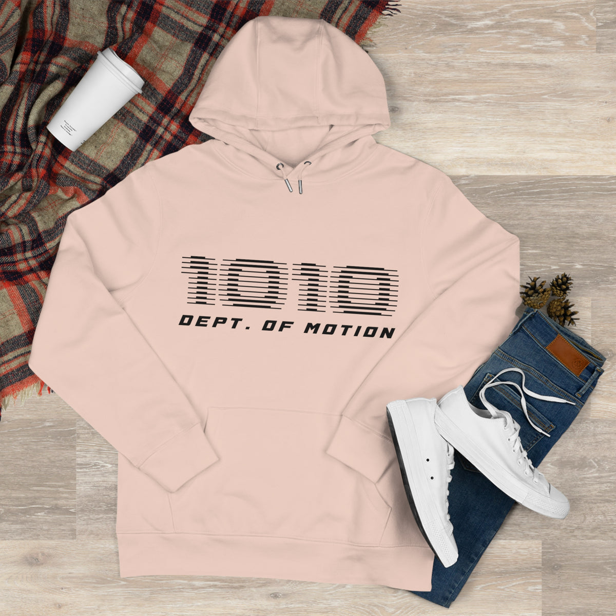 Dept. of Motion 1980 Retro Stripe Hoodie