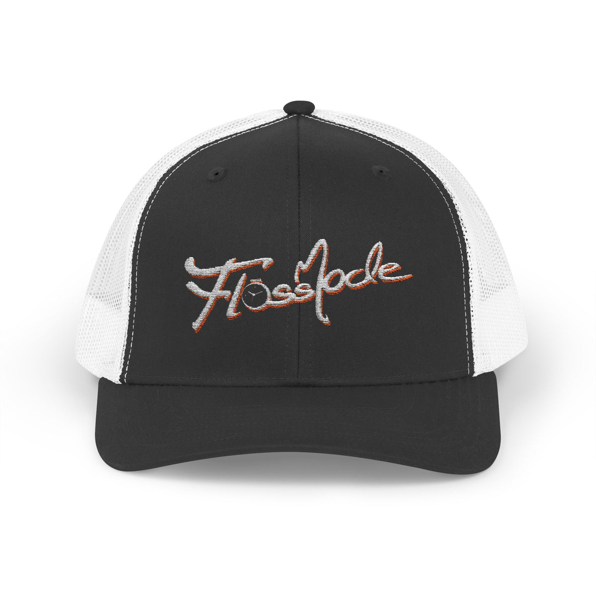 Trucker Cap -Script Snapback Gold & Silver Sequin broidered