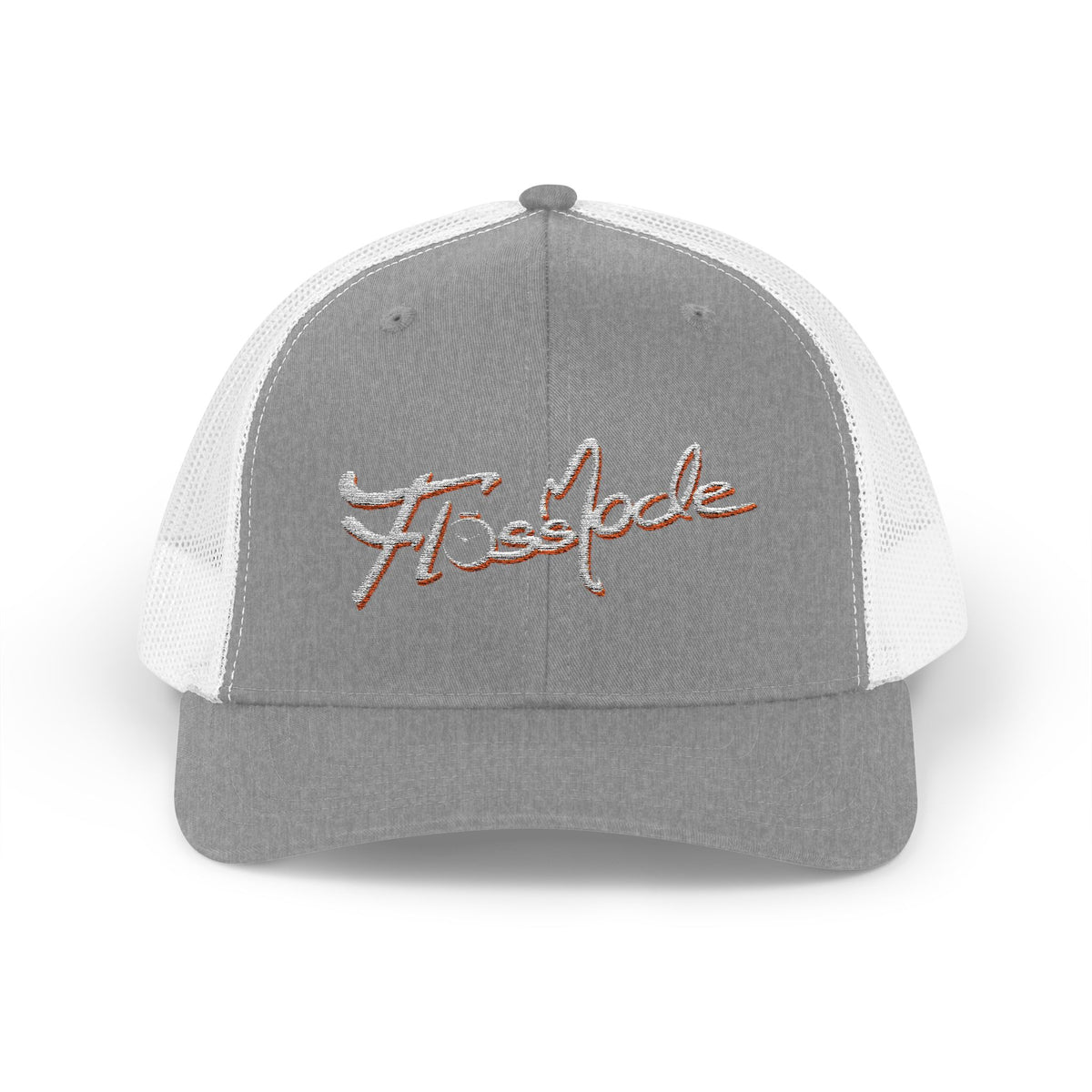 Trucker Cap -Script Snapback Gold & Silver Sequin broidered