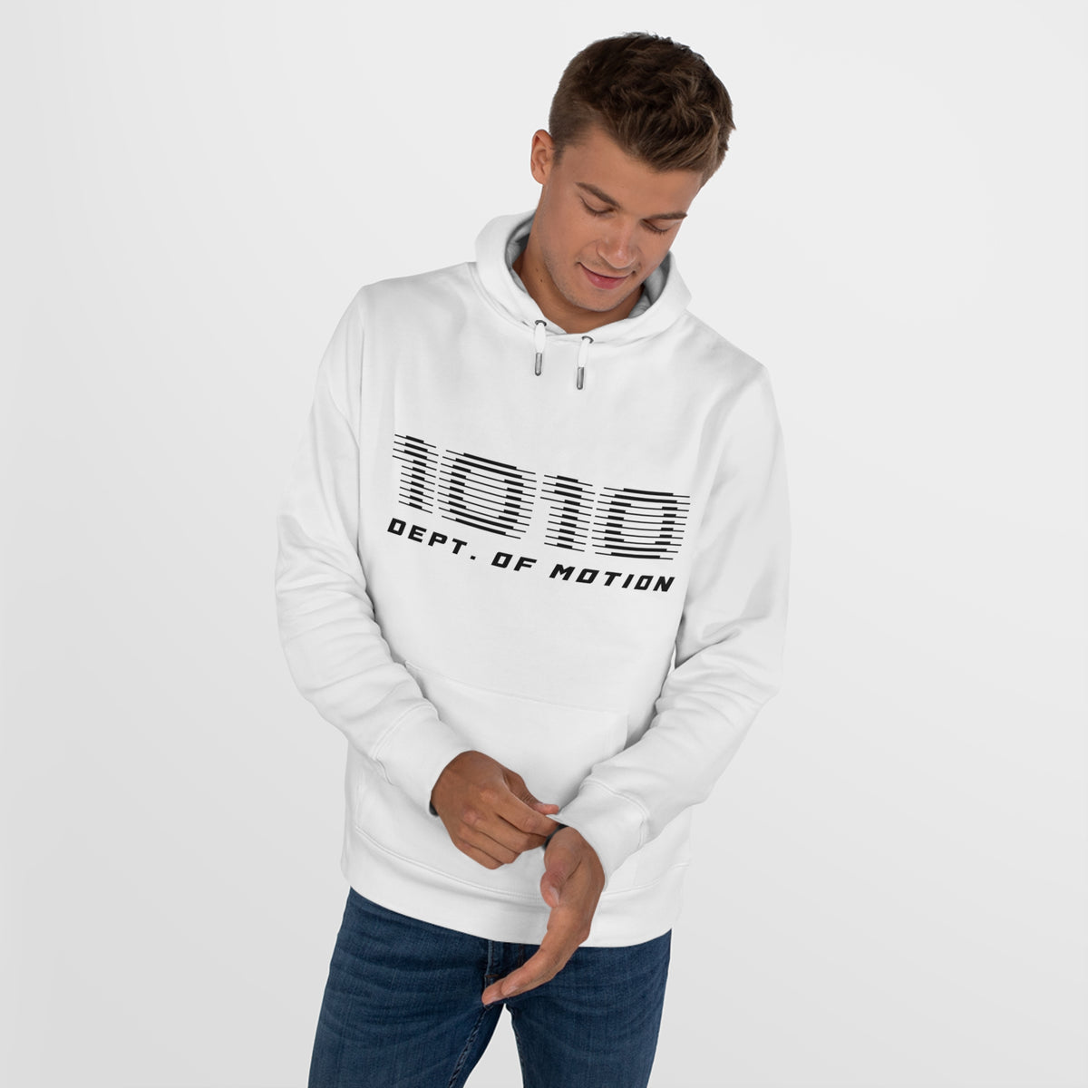 Dept. of Motion 1980 Retro Stripe Hoodie