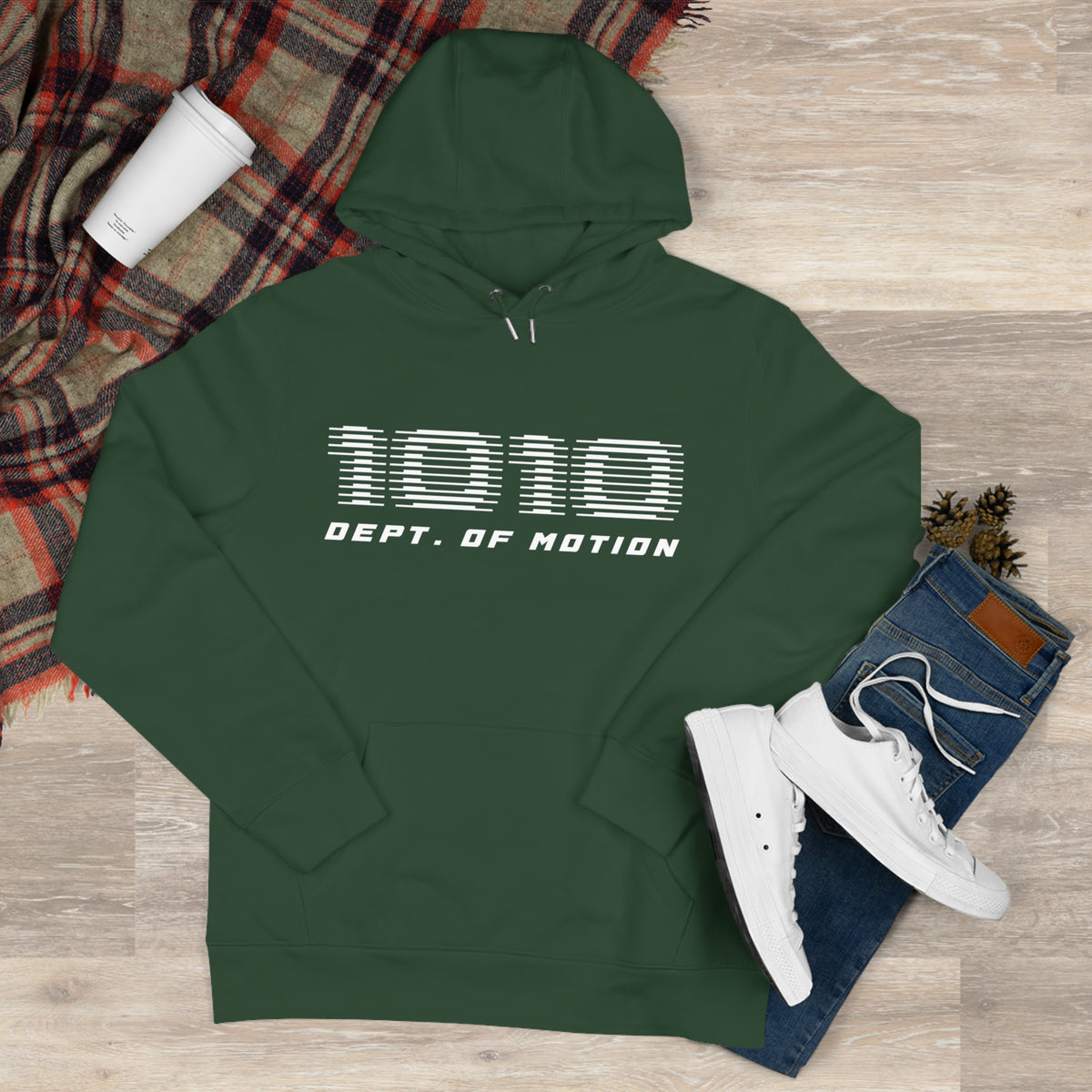 Dept. of Motion 1980 Retro Stripe Hoodie