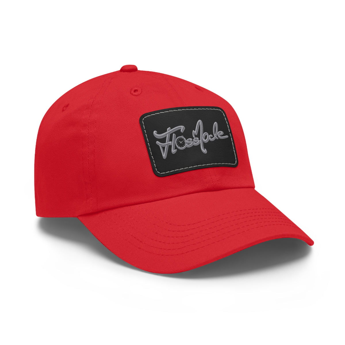 Floss Mode Logo Leather Patch Vibe Hat