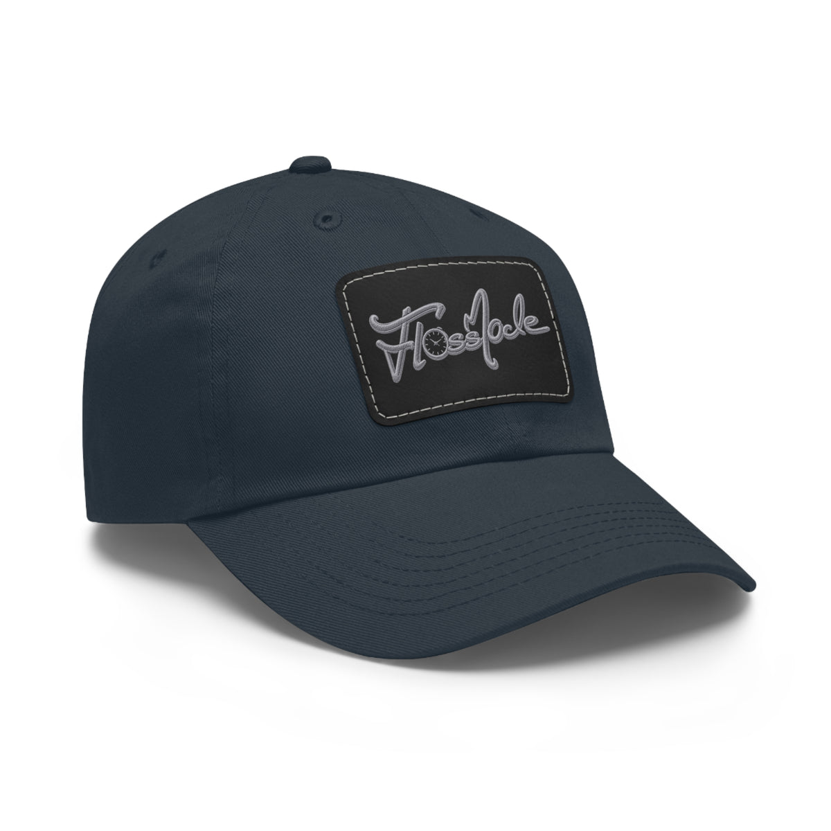 Floss Mode Logo Leather Patch Vibe Hat