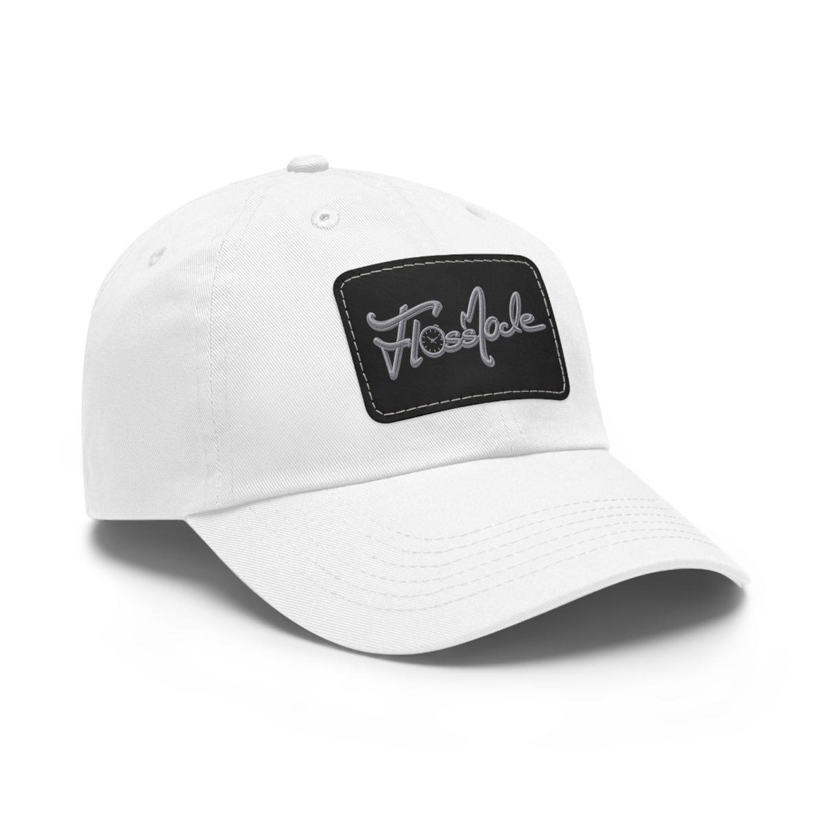 Floss Mode Logo Leather Patch Vibe Hat